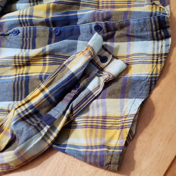 Matix 100% Cotton Plaid Button-down - Picture 3 of 3